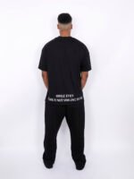 Keep Smiling Black Shirt - Image 2