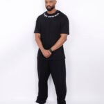 Keep Smiling Black Shirt