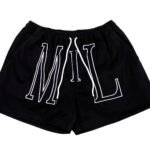 Keep Smiling Black Boxer Shorts