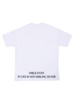 Keep Smiling White Shirt - Image 2